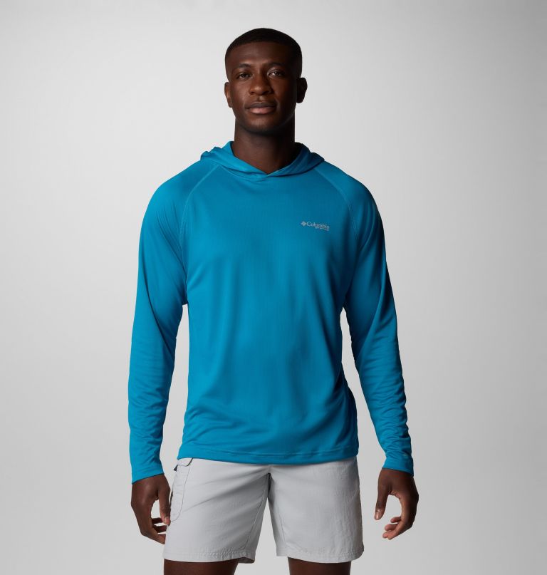 men pfg solar stream hoodie - tall