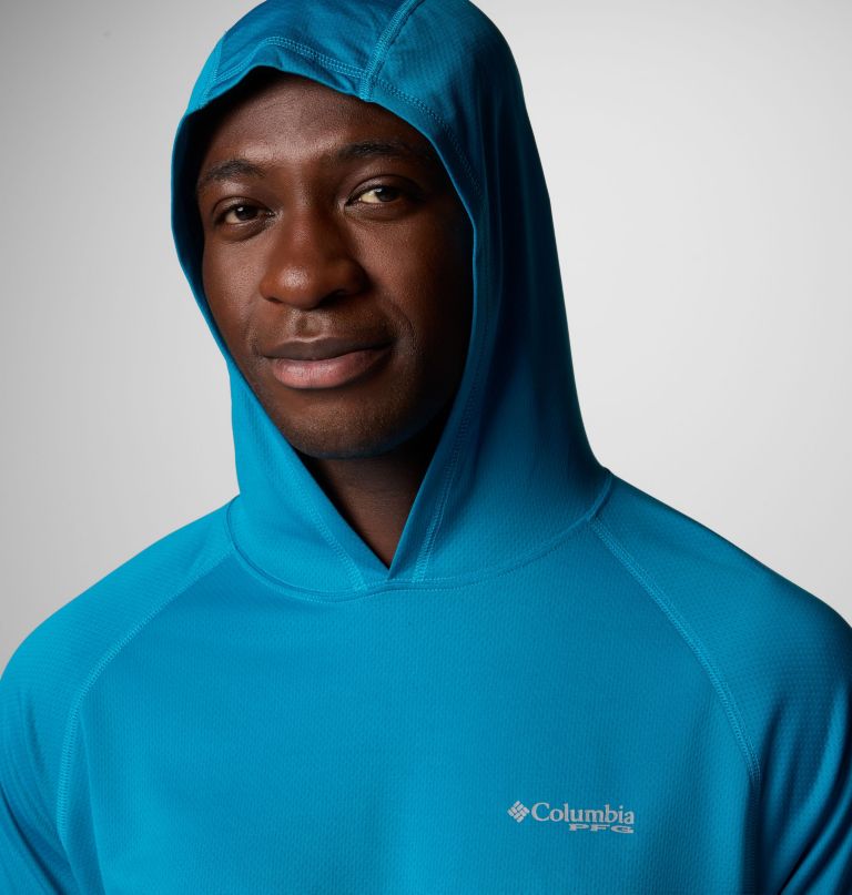 men pfg solar stream hoodie - tall