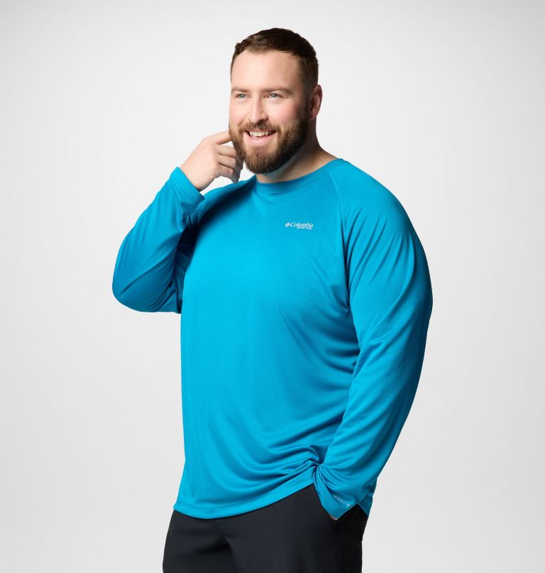 men pfg solar stream long sleeve shirt - big