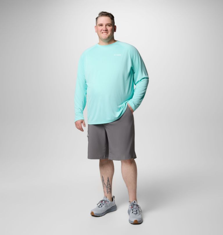 men pfg solar stream long sleeve shirt - big