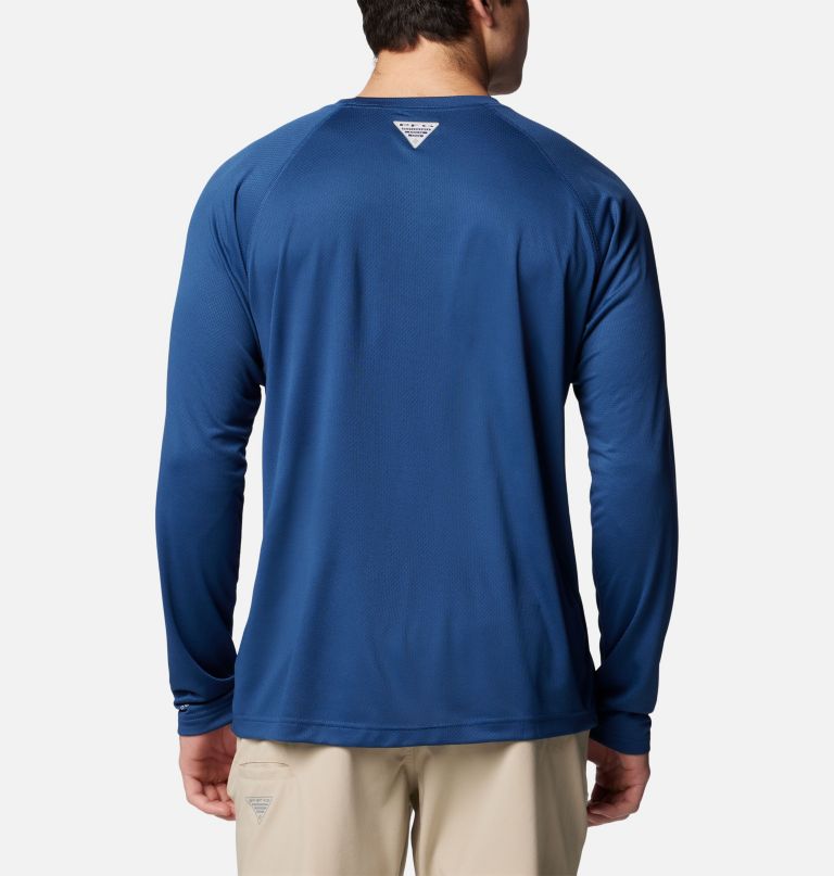 men pfg solar stream long sleeve shirt - tall