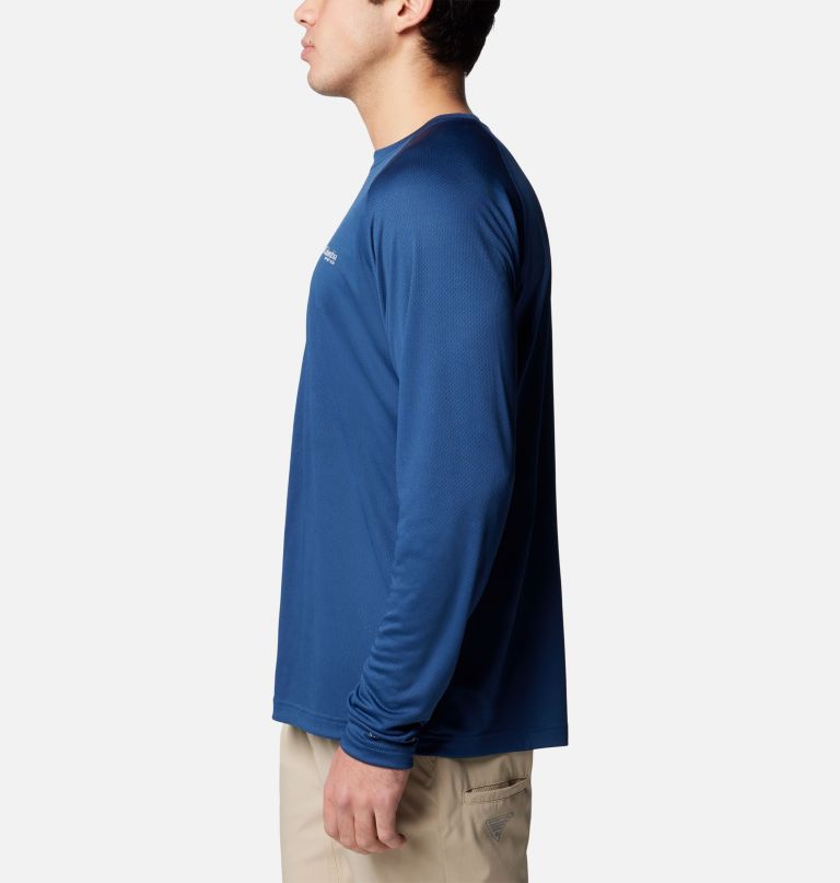 men pfg solar stream long sleeve shirt - tall