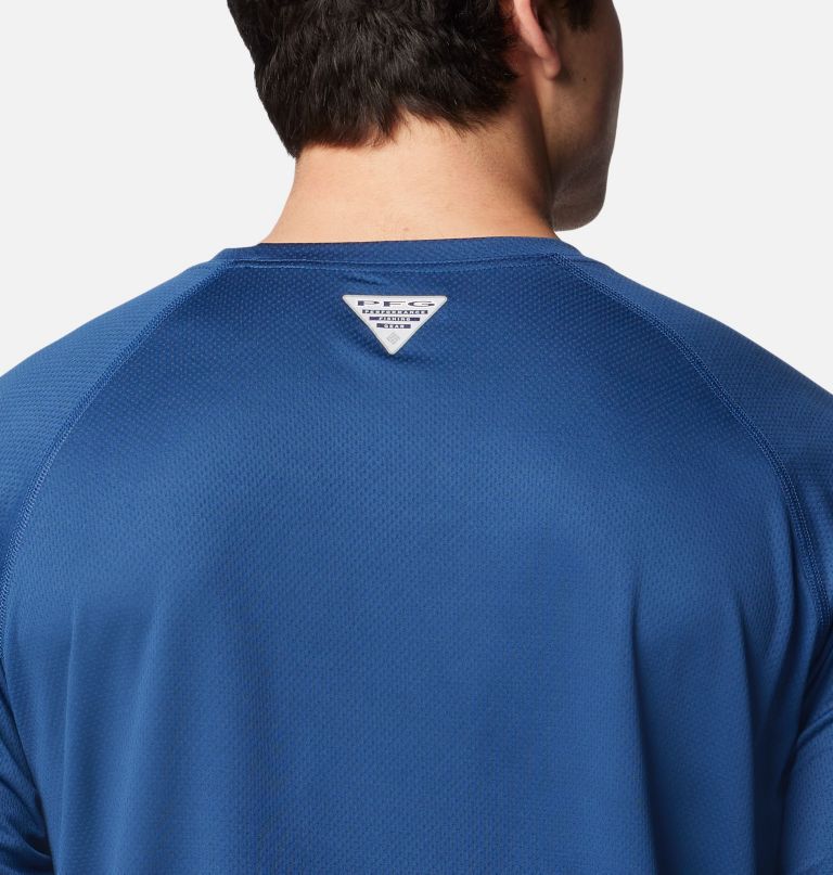 men pfg solar stream long sleeve shirt - tall