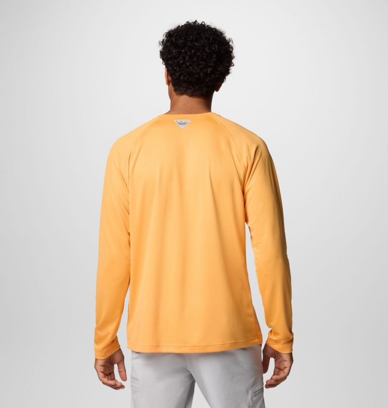 men pfg solar stream long sleeve shirt - tall