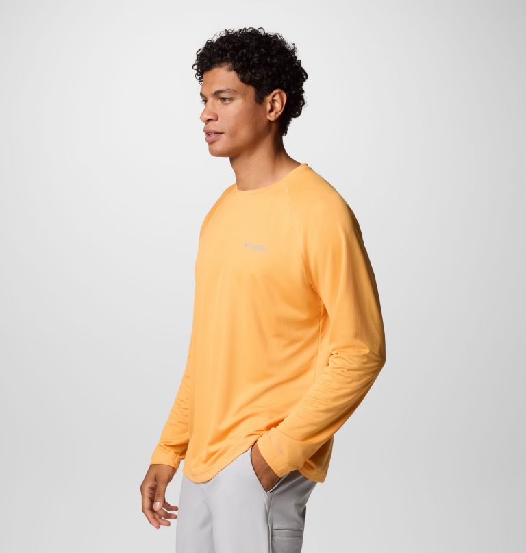 men pfg solar stream long sleeve shirt - tall