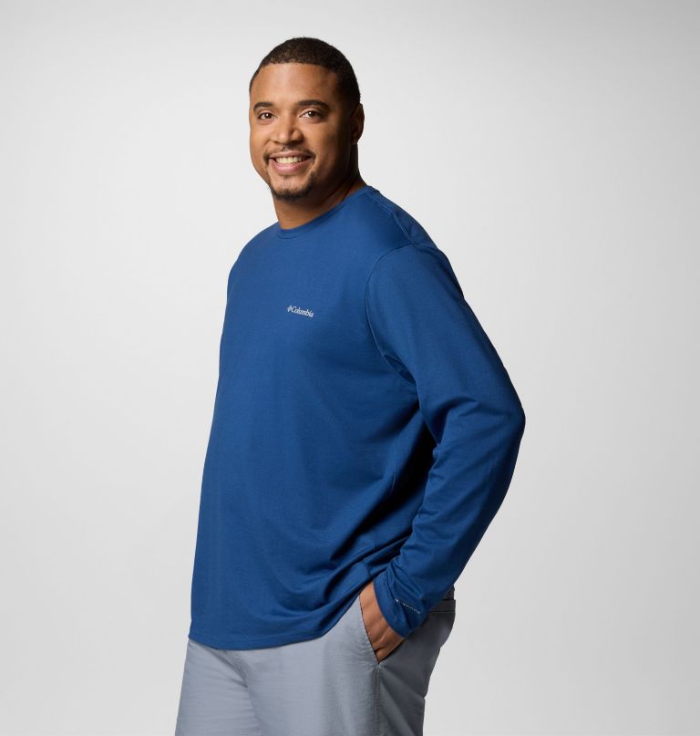 men canyonland trail long sleeve t-shirt - big