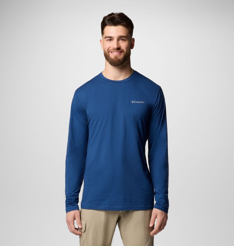 men canyonland trail long sleeve t-shirt - tall