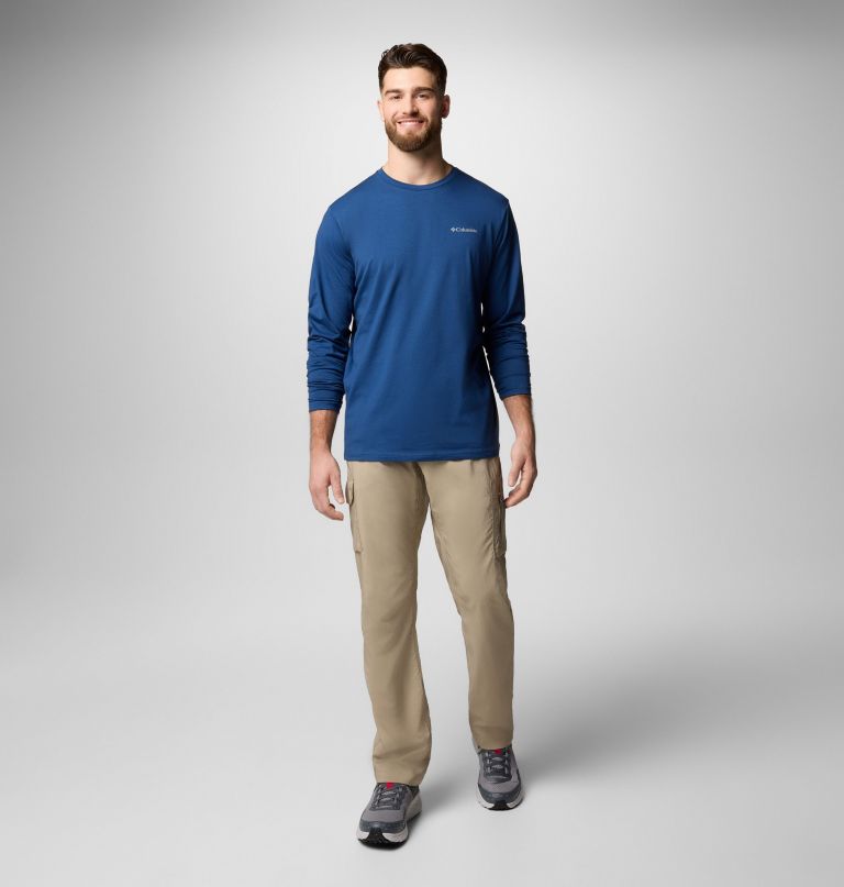 men canyonland trail long sleeve t-shirt - tall