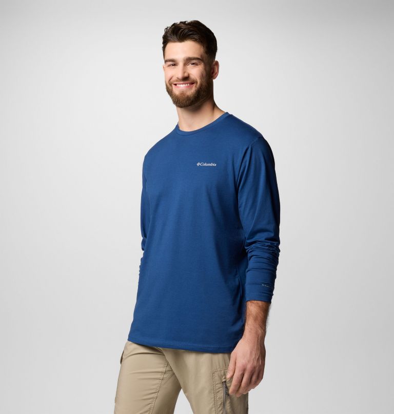men canyonland trail long sleeve t-shirt - tall