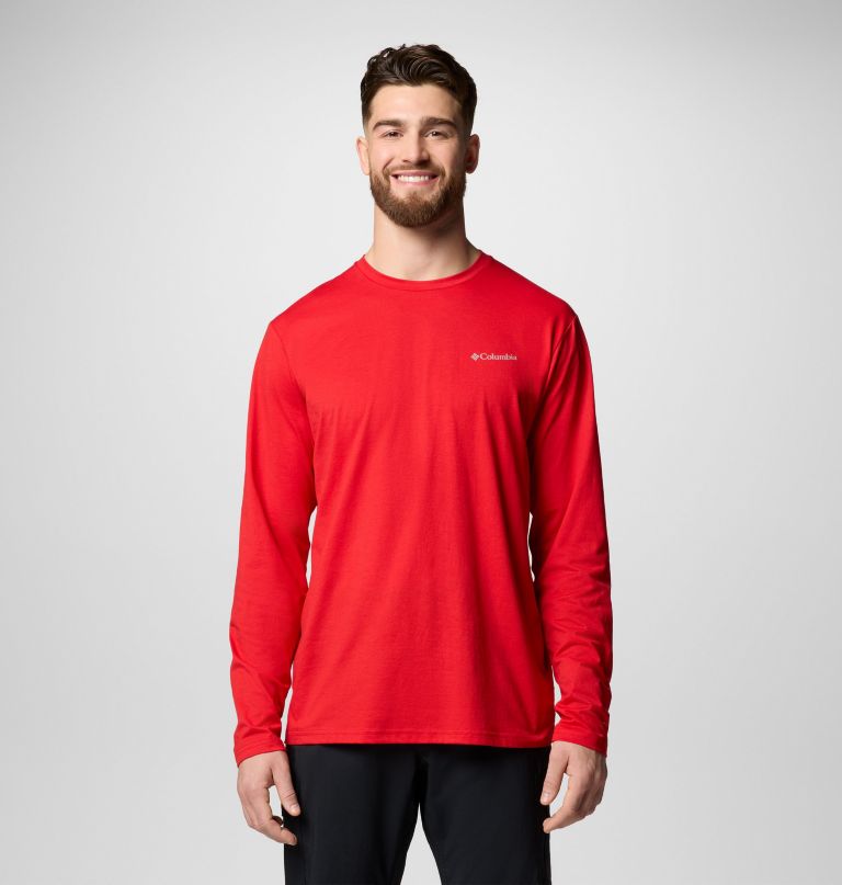 men canyonland trail long sleeve t-shirt - tall