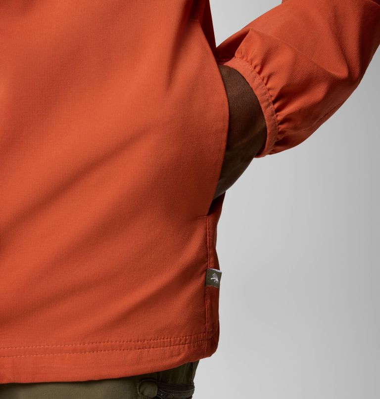 men skien valley hooded long sleeve shirt - tall