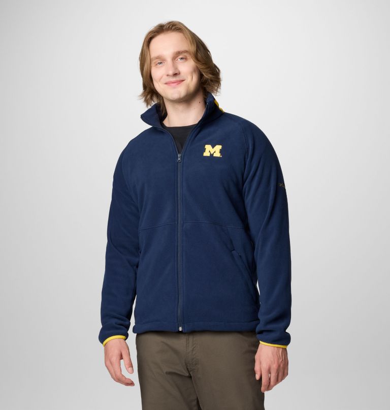 men collegiate flanker iv fleece jacket - michigan
