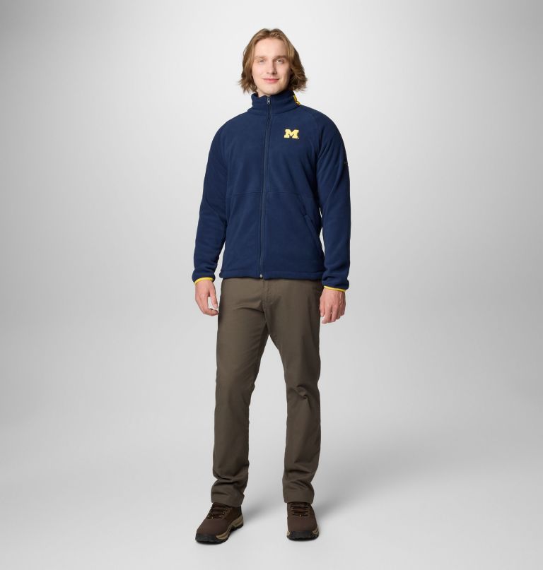 men collegiate flanker iv fleece jacket - michigan