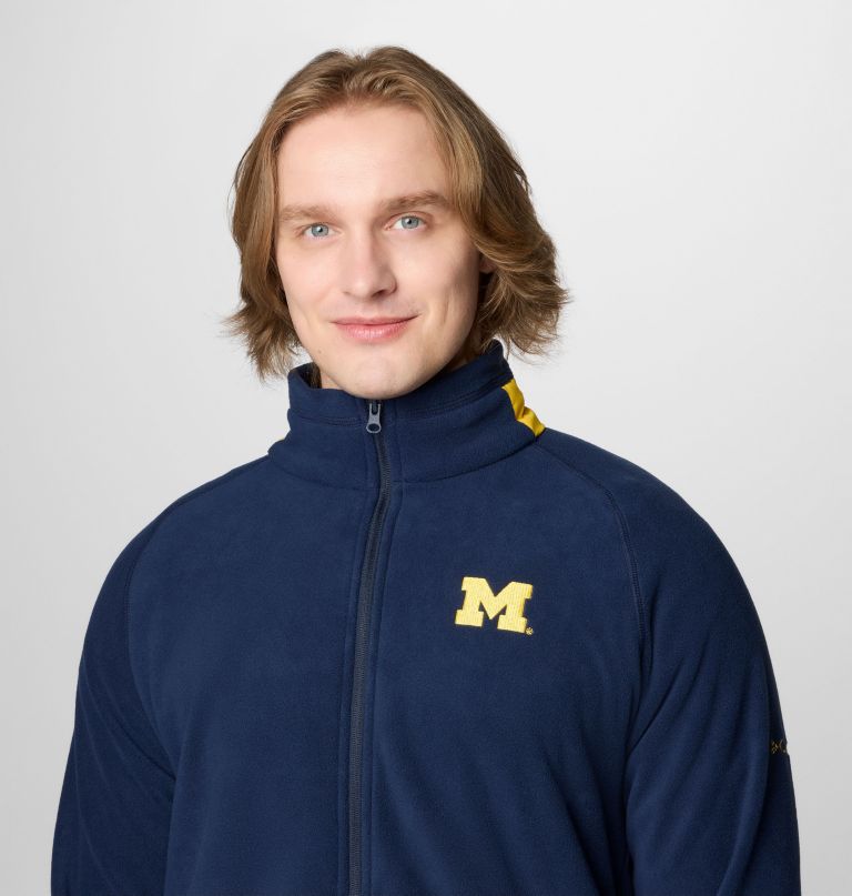 men collegiate flanker iv fleece jacket - michigan