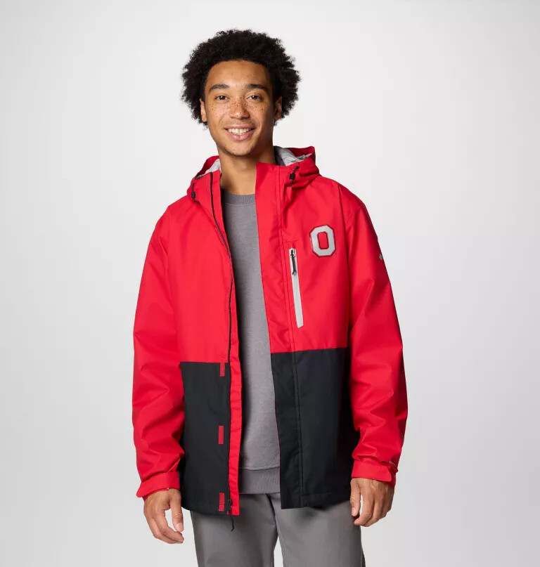 men collegiate field bound jacket - tall - ohio state