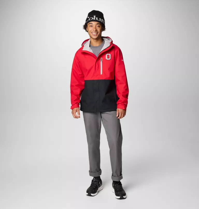 men collegiate field bound jacket - tall - ohio state