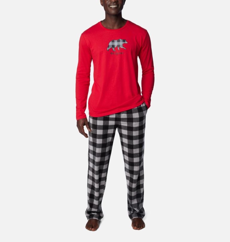 men bear pajamas set
