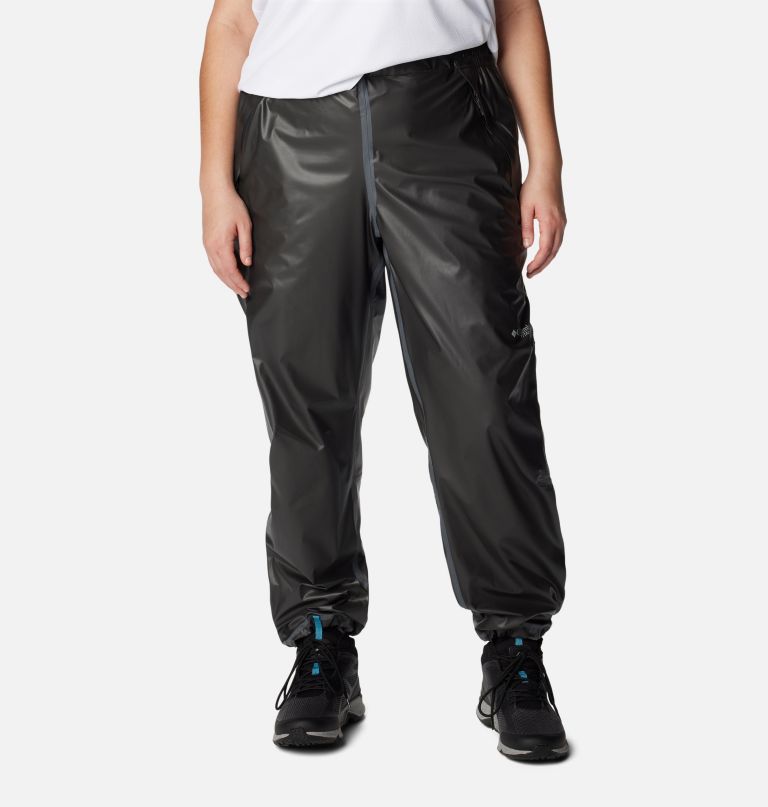 women outdry extreme wyldwood rain pants - plus size