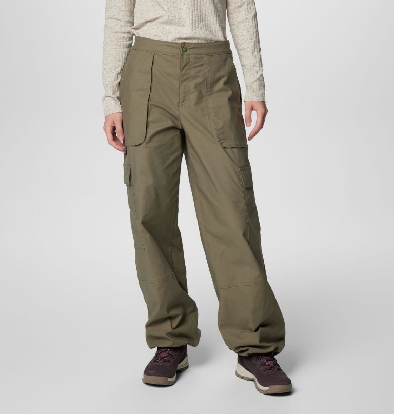 women brea falls cotton ripstop pants