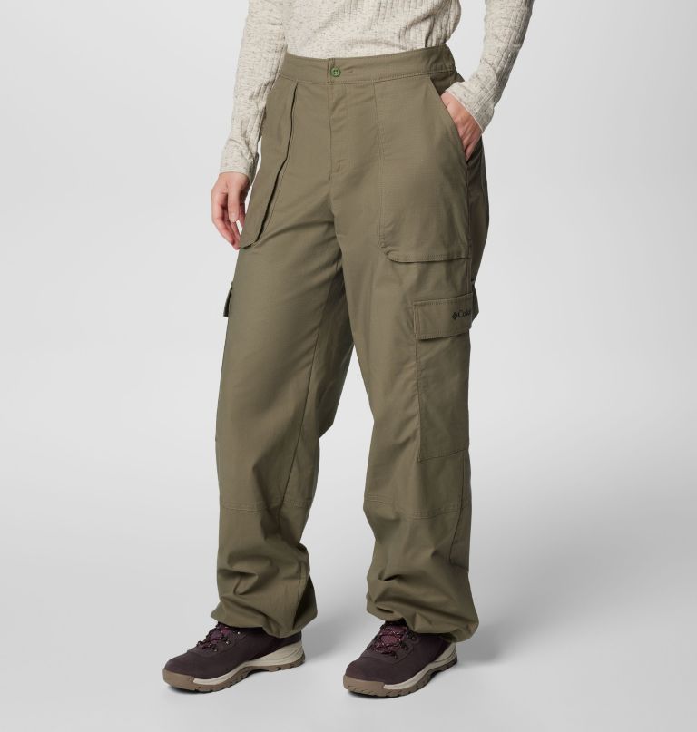 women brea falls cotton ripstop pants