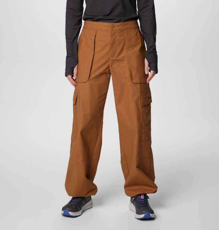 women brea falls cotton ripstop pants