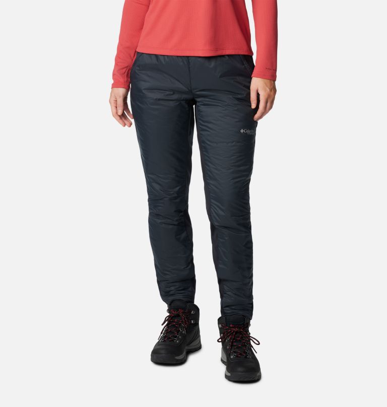 women silver leaf insulated hybrid pants