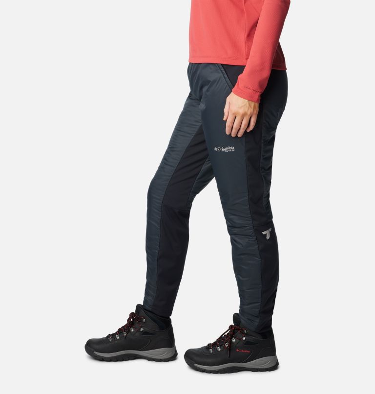 women silver leaf insulated hybrid pants