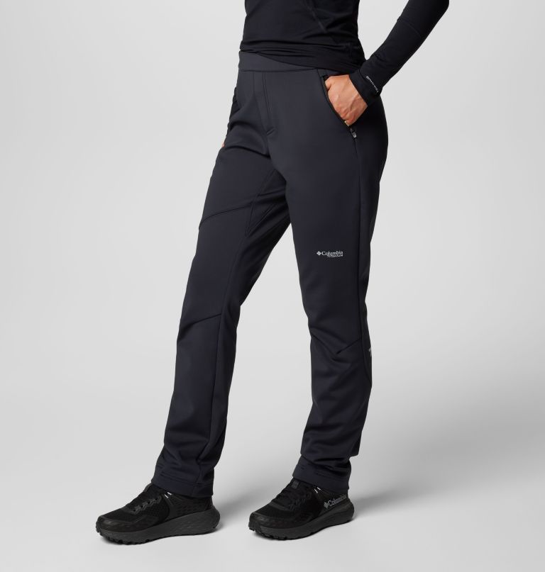 women vast canyon high rise softshell pants