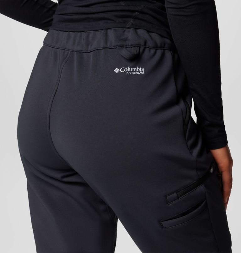 women vast canyon high rise softshell pants