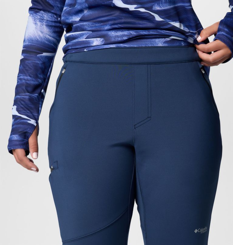 women vast canyon high rise softshell pants