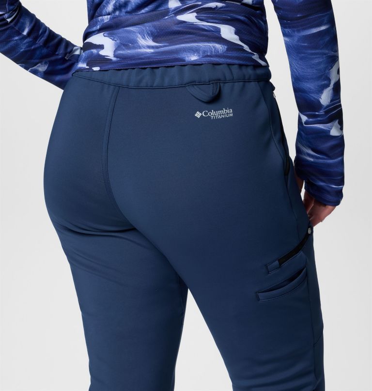 women vast canyon high rise softshell pants