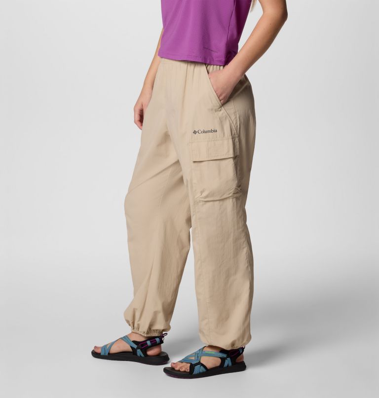 women sandier parachute pants