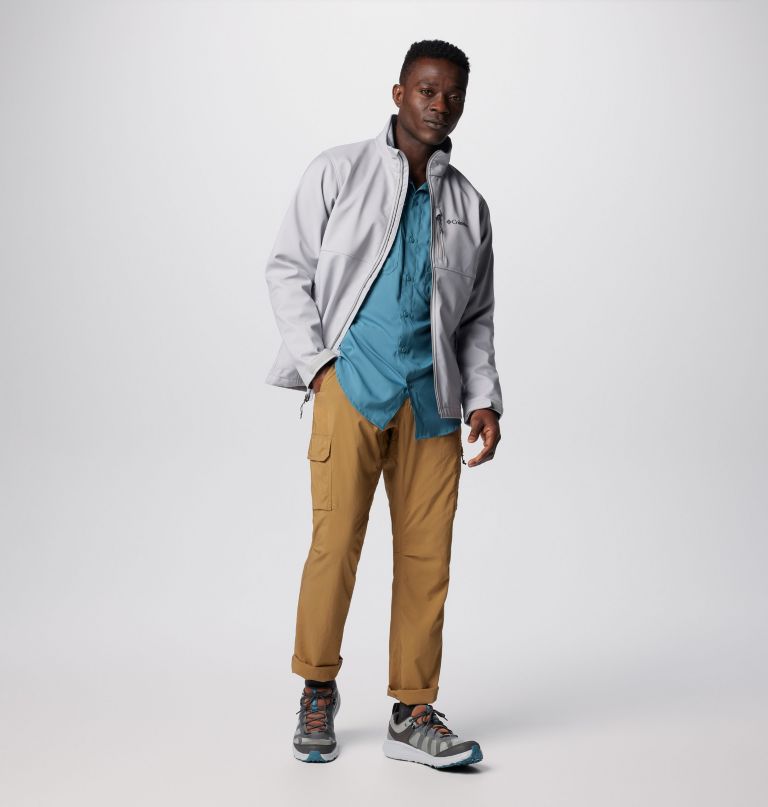 men silver ridge utility pants
