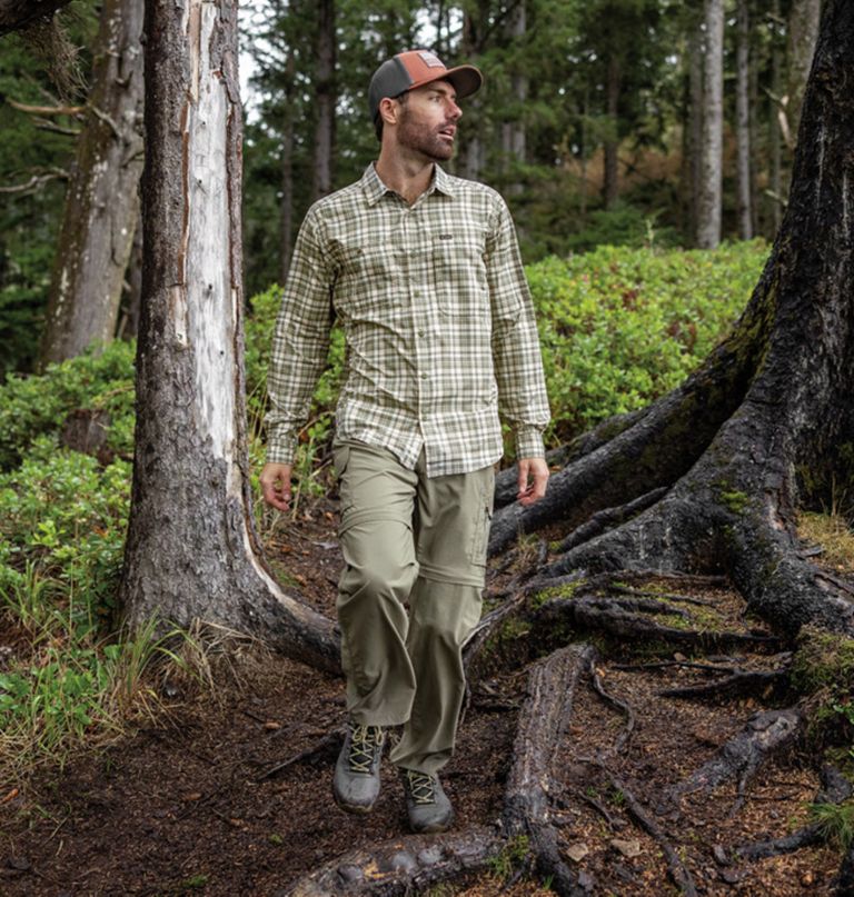 men silver ridge utility convertible pants - big