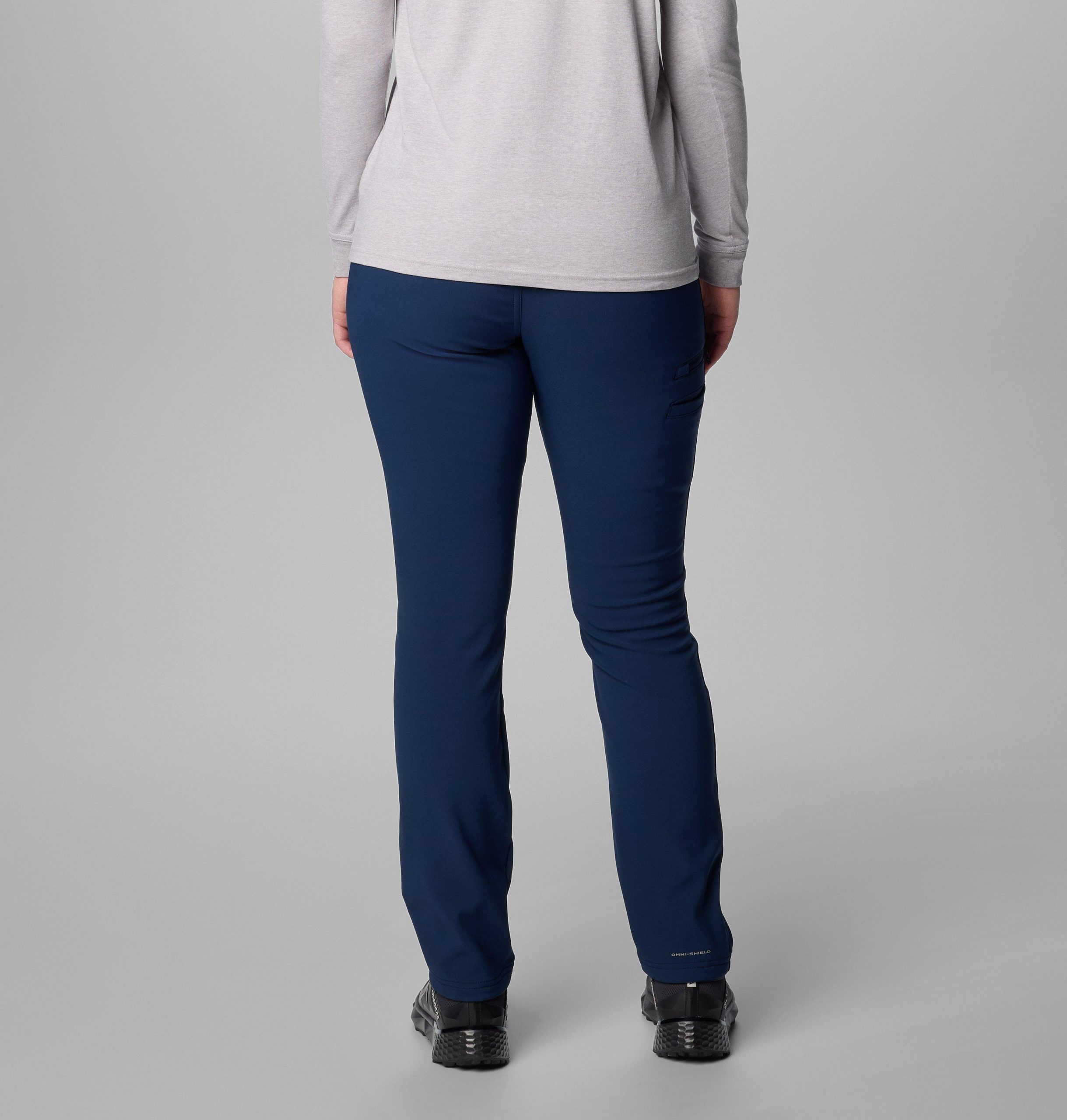 damesbroek met hoge taille en mooie rug