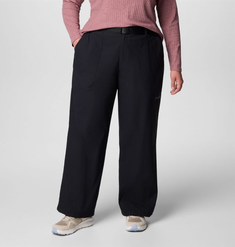 women brea falls nylon pants - plus size