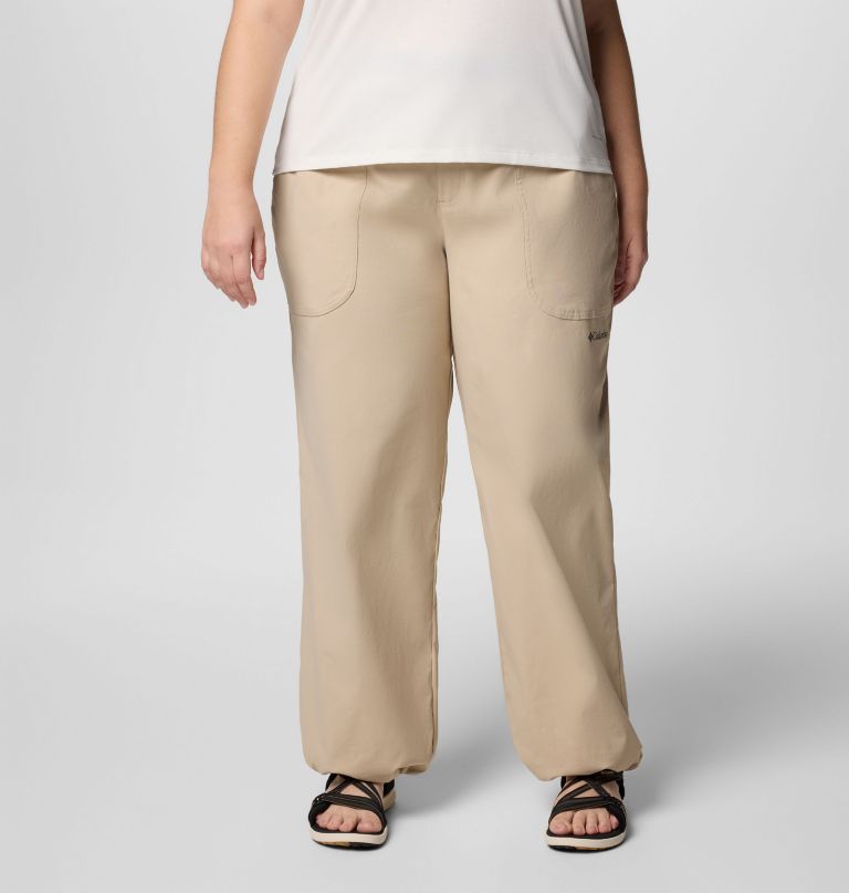 women brea falls nylon pants - plus size