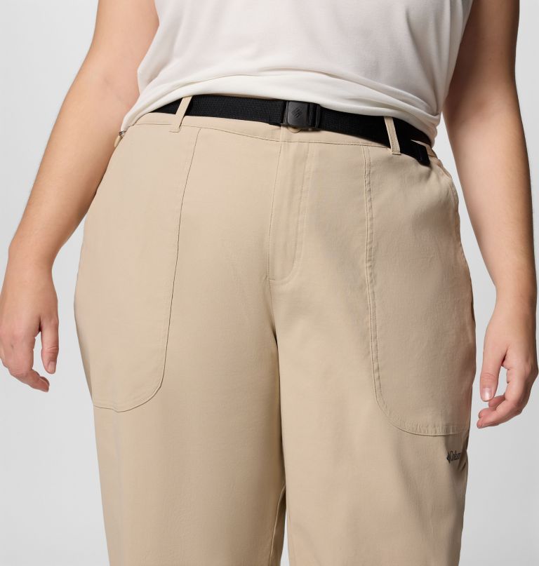 women brea falls nylon pants - plus size