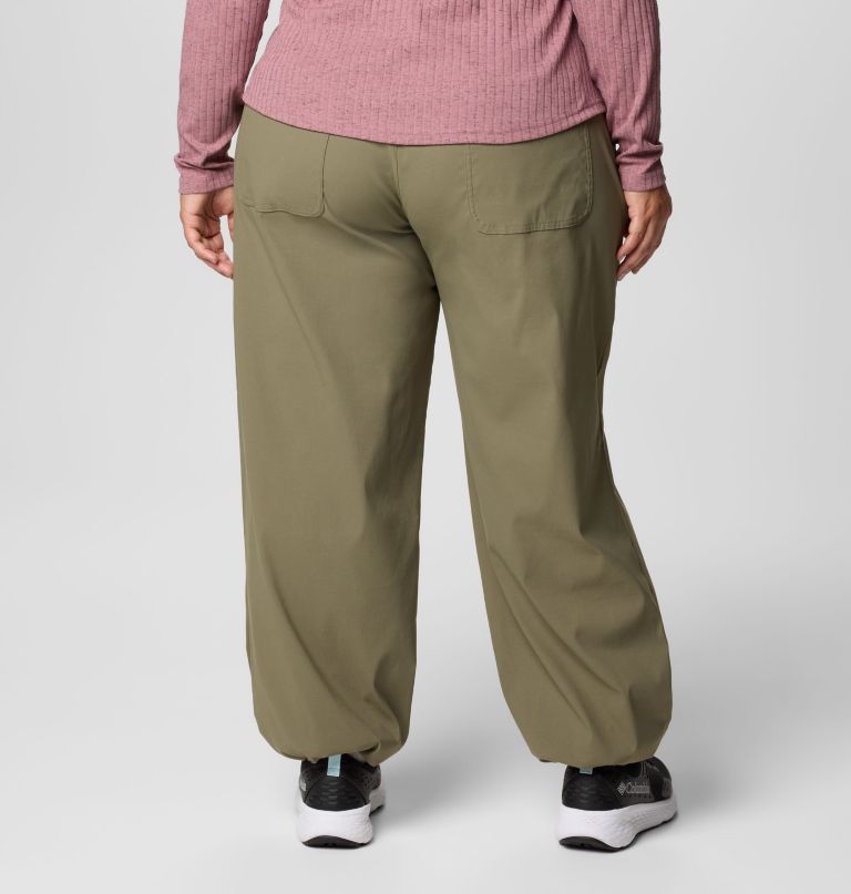 women brea falls nylon pants - plus size
