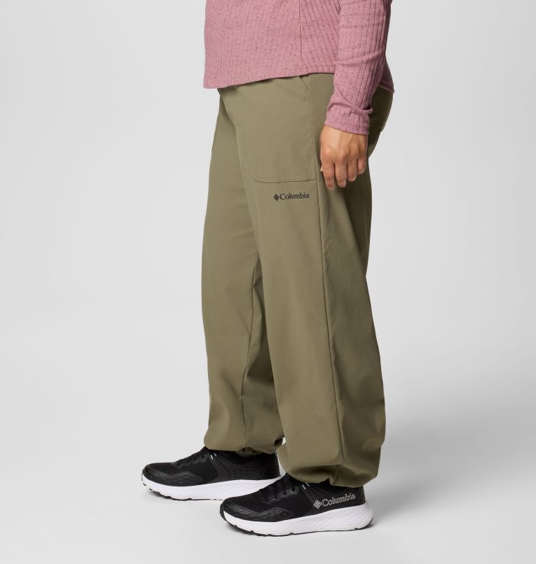 women brea falls nylon pants - plus size