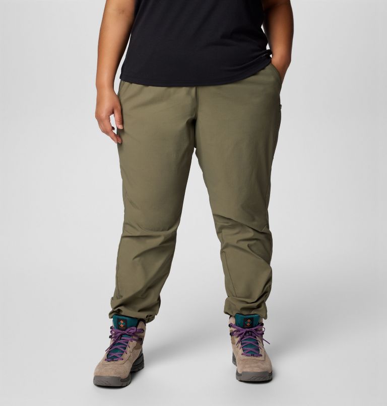 women leslie falls pull-on pants - plus size