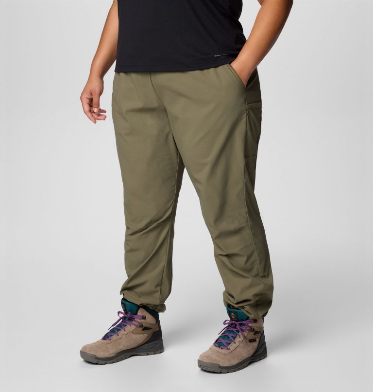 women leslie falls pull-on pants - plus size