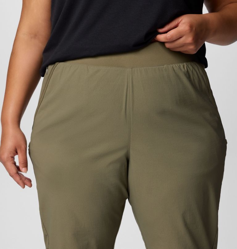 women leslie falls pull-on pants - plus size
