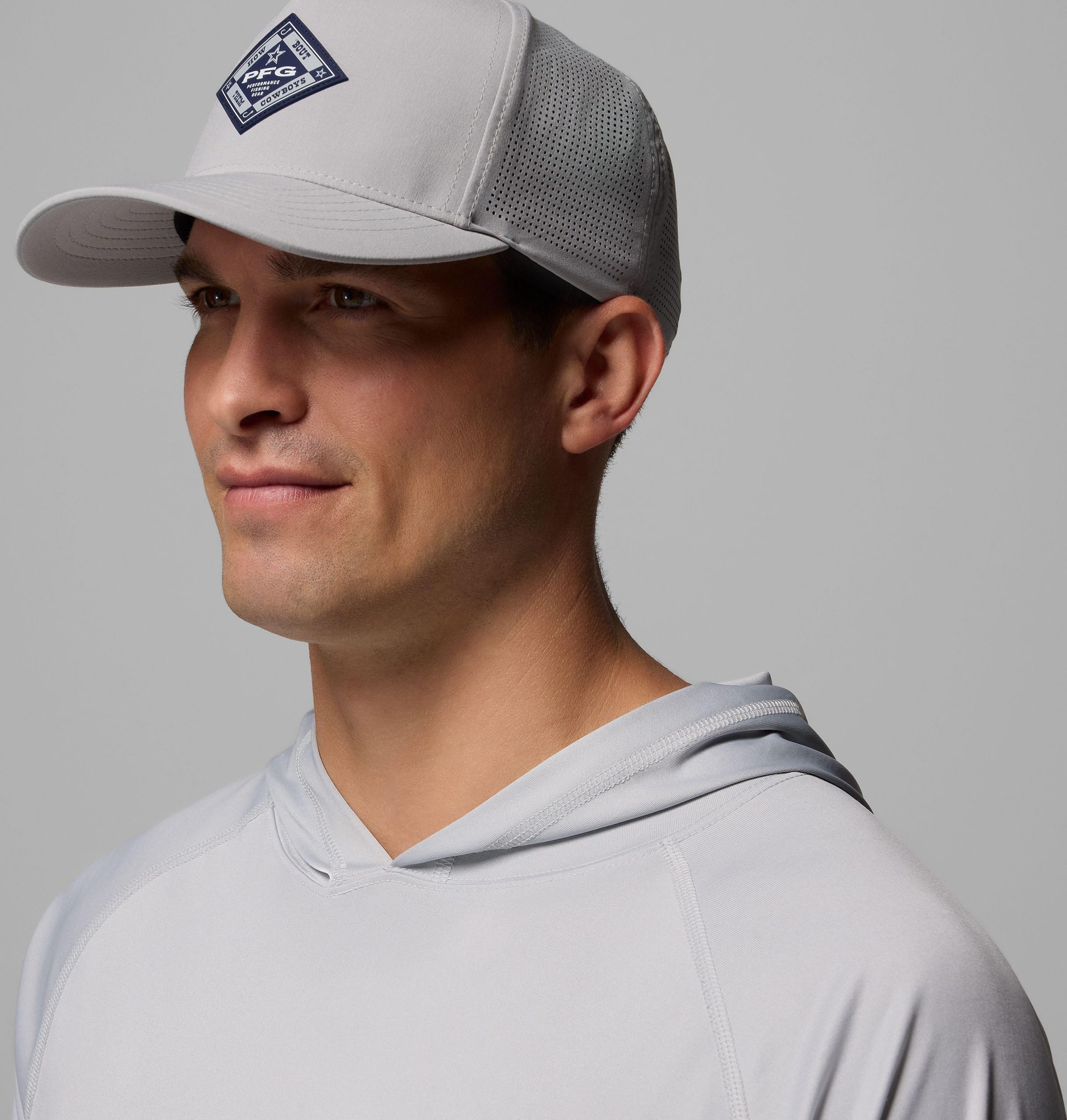 collegiate pfg elite 3d stretch snap back - dallas cowboys
