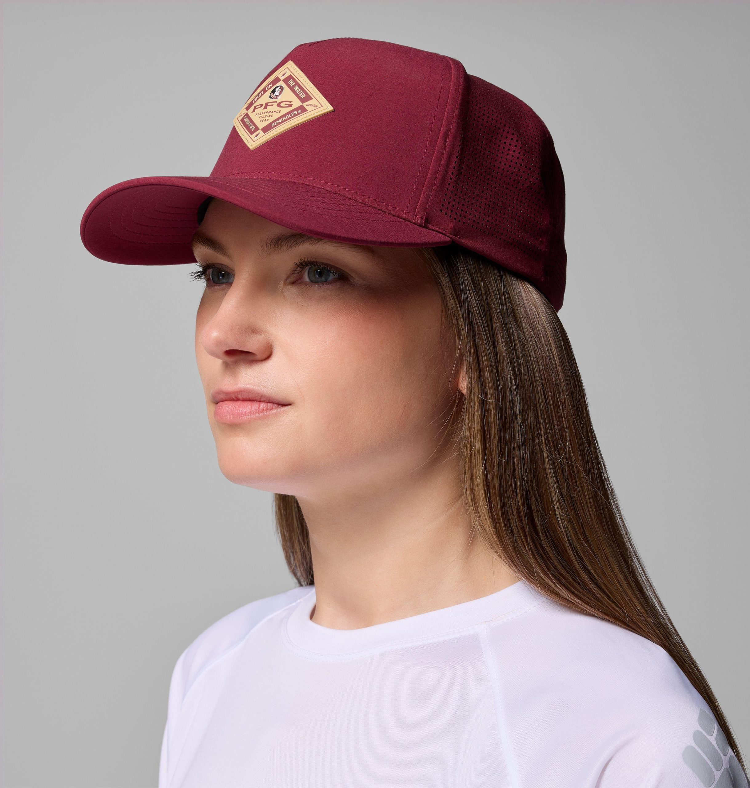 collegiate pfg elite 3d stretch snap back - florida state