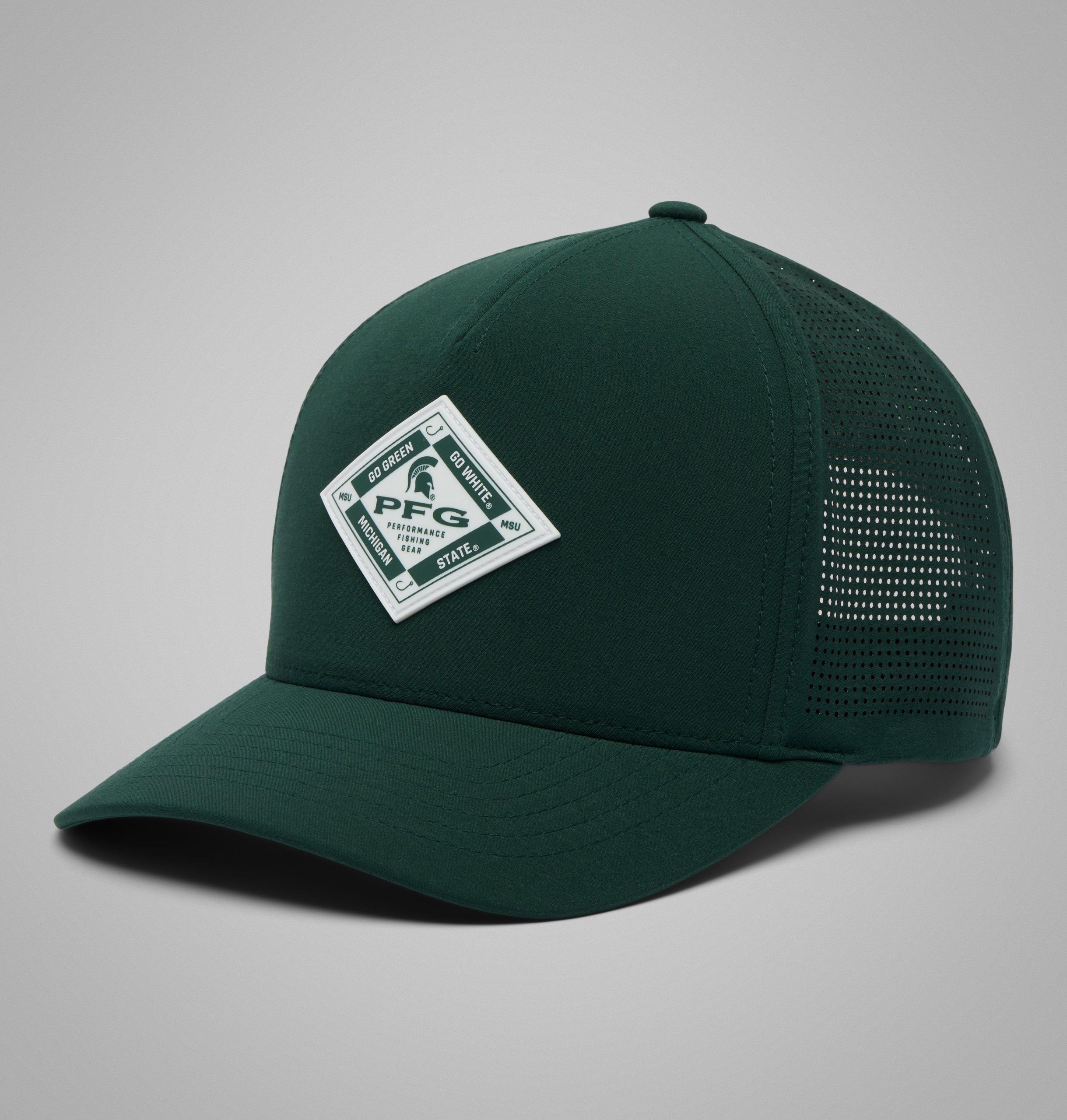 collegiate pfg elite 3d stretch snap back - michigan state