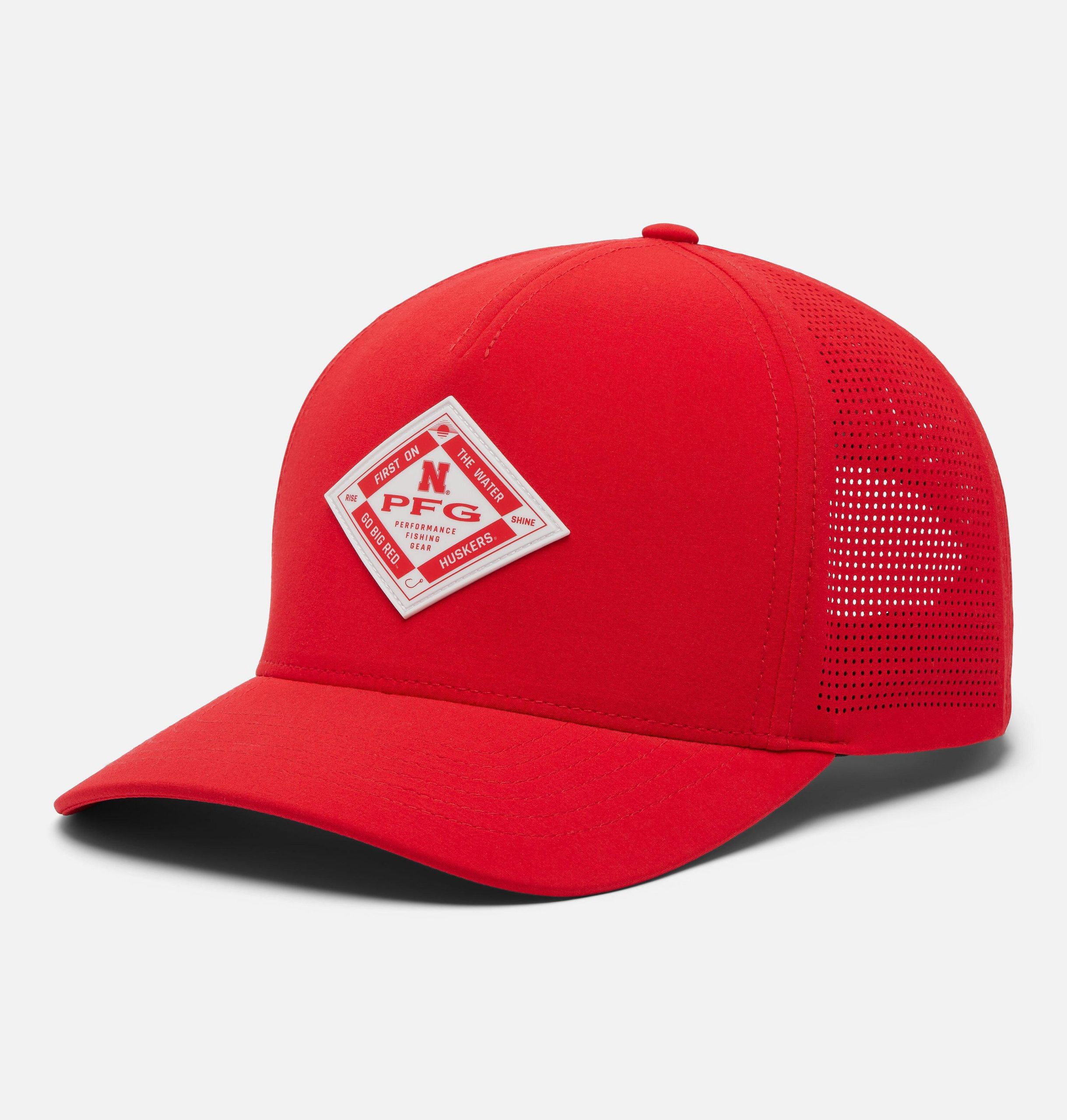collegiate pfg elite 3d stretch snap back - nebraska