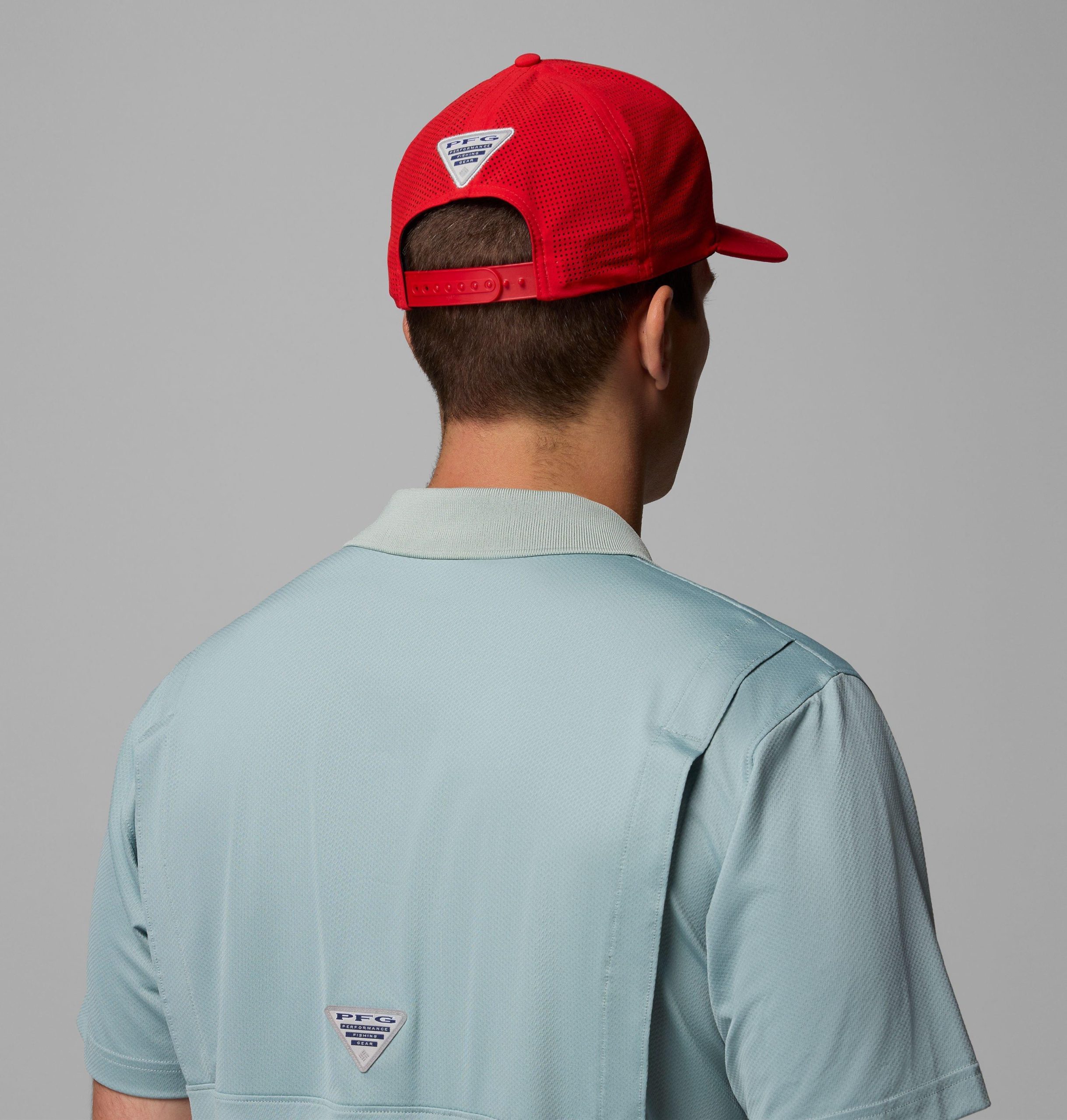 collegiate pfg elite 3d stretch snap back - georgia