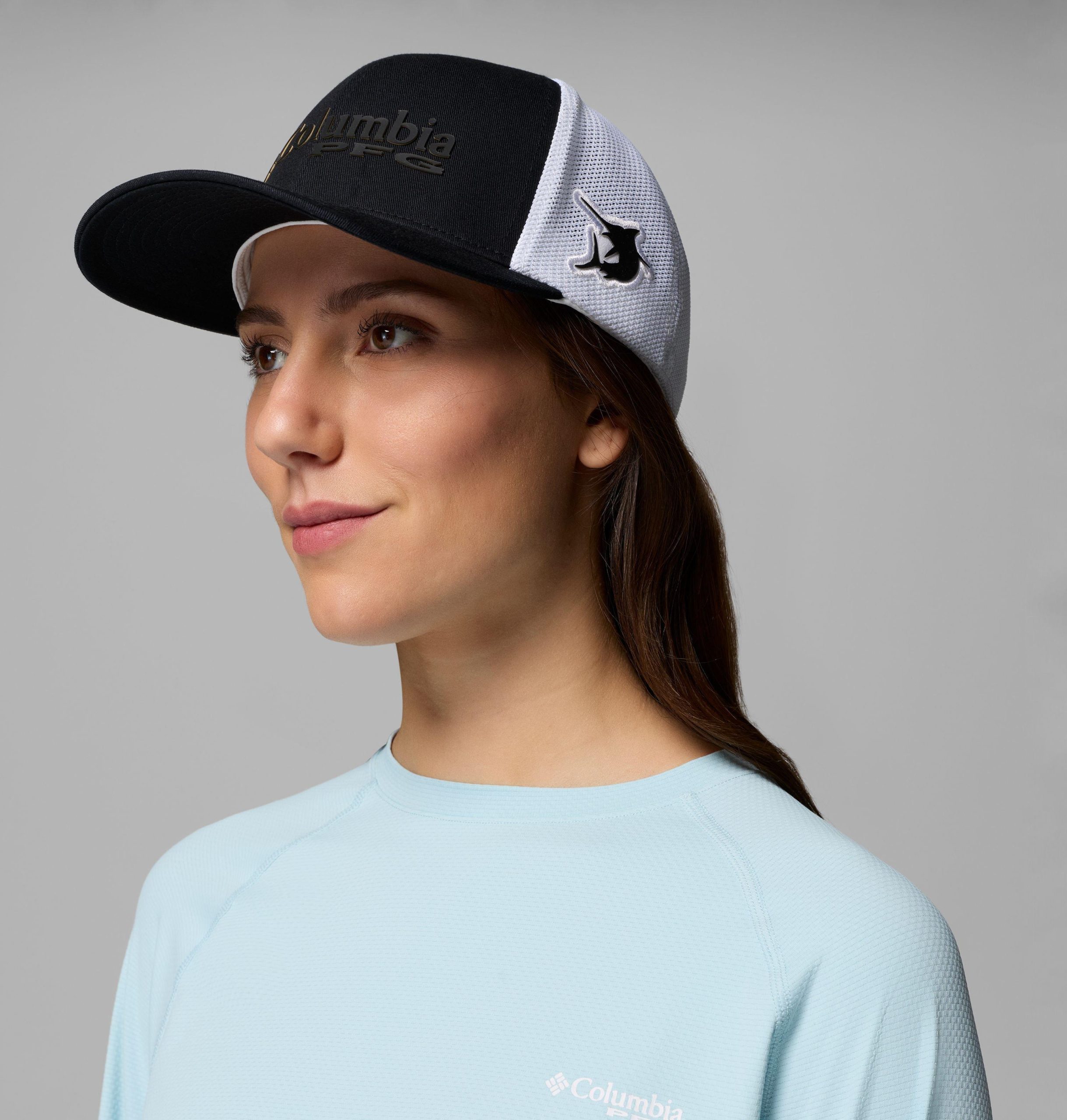 pfg mesh 3d stretch snap back baseball cap