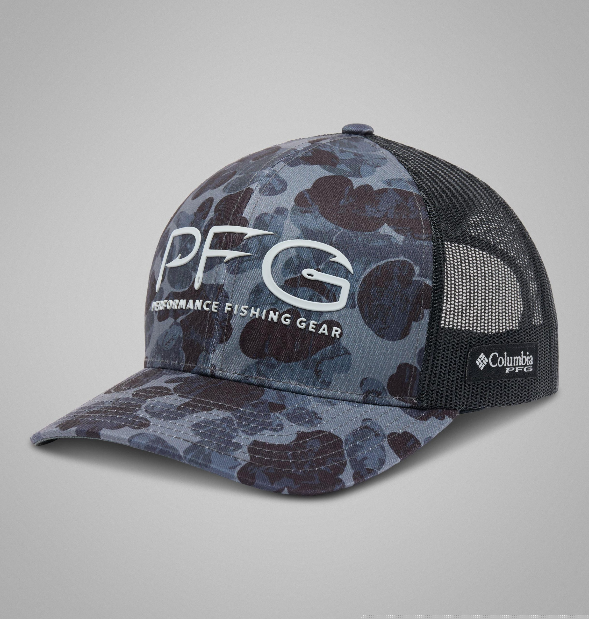 pfg camo snap back baseball cap